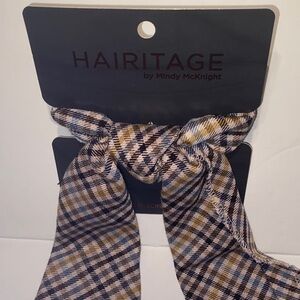 Hairitage Plaid Woman Hair Scarf New